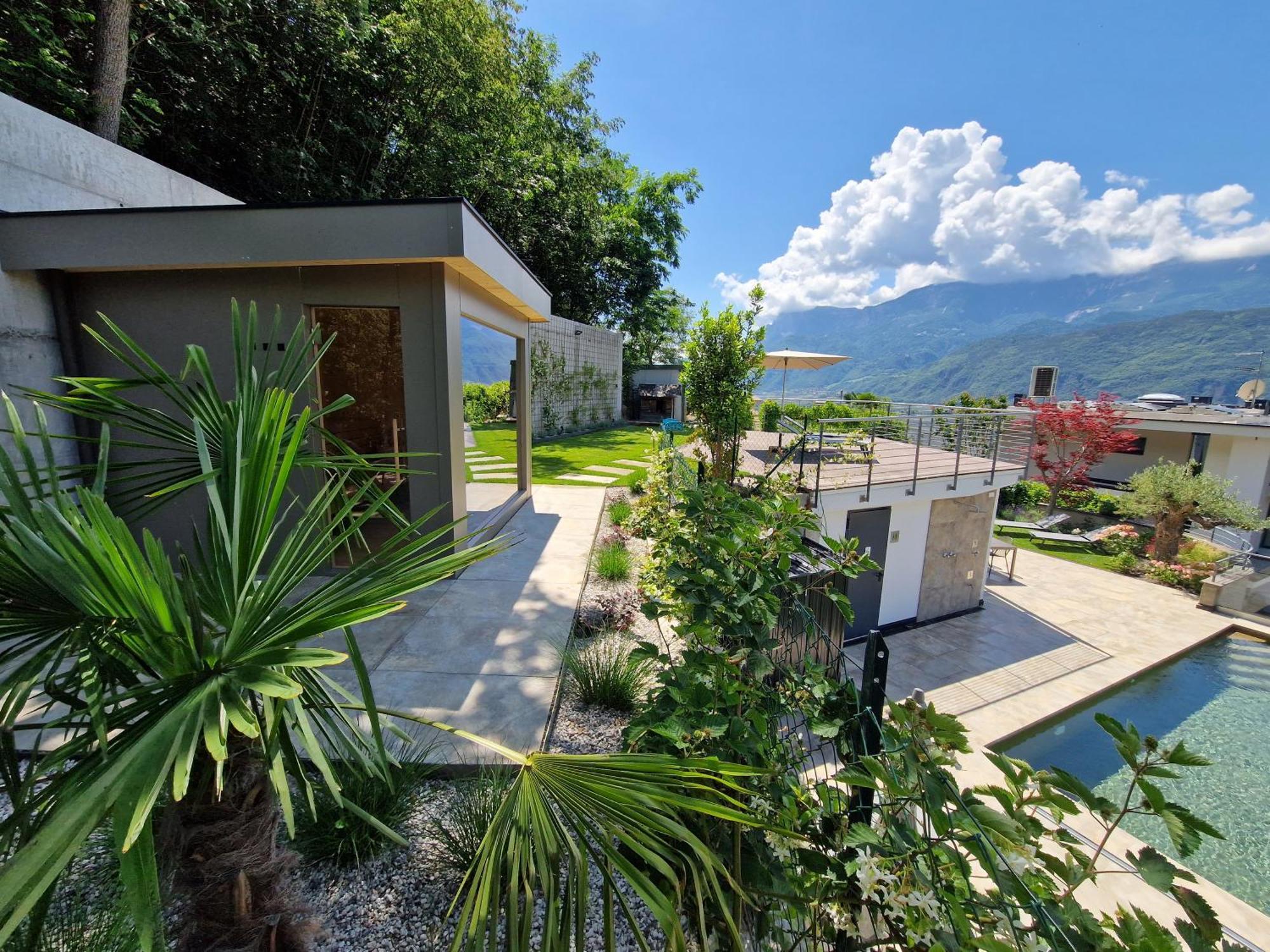Videre Doppelzimmer Gargazzone Exterior foto